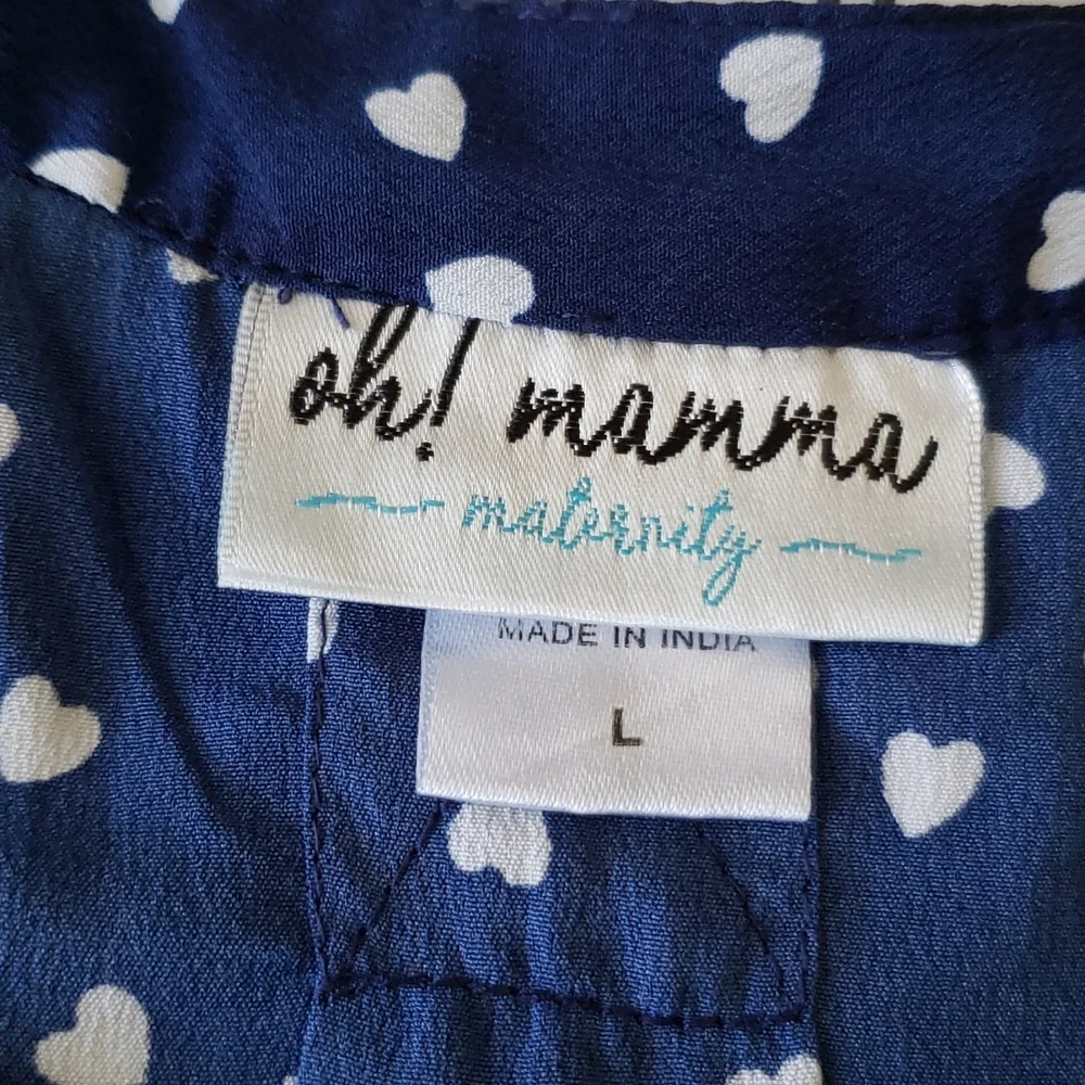 Oh! Mamma polka-dot hearts Top - Picture 5 of 6